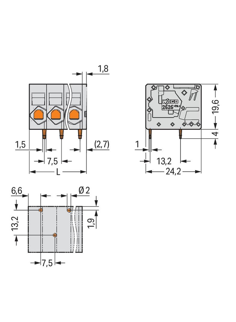 złączka do płytek drukowanych