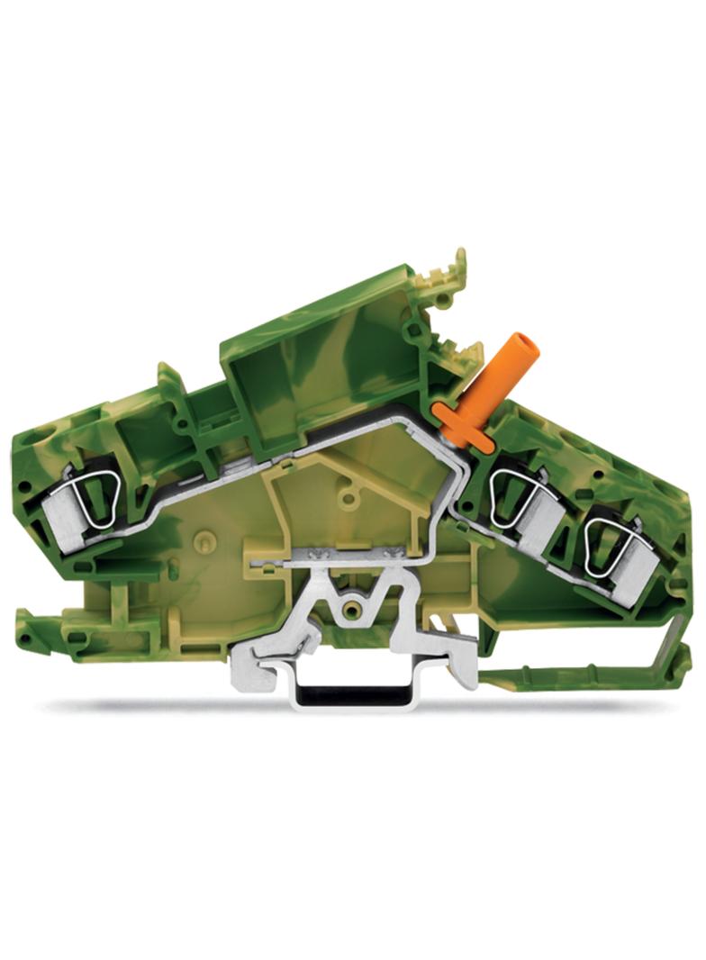 złączka PE 6 mm2 żółto-zielona