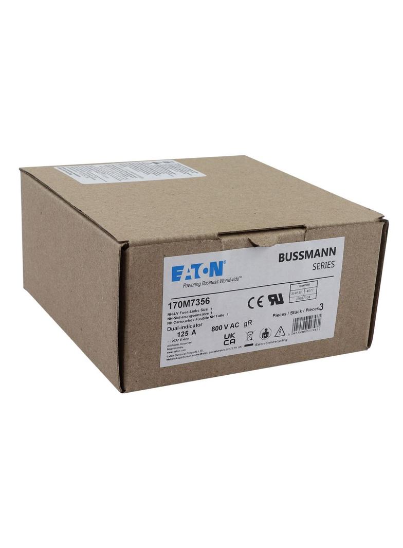 170M7356 FUSE 125A 800V AC gR SIZE 1 DUAL IND