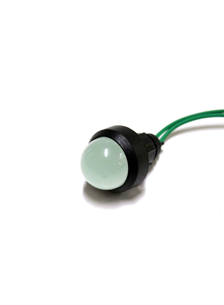 Klp20G/230V Kontrolka diodowa klosz 20mm 230V zielony  SIMET