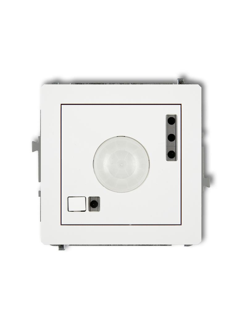 DECO Mechanizm elektronicznego czujnika ruchu biały mat