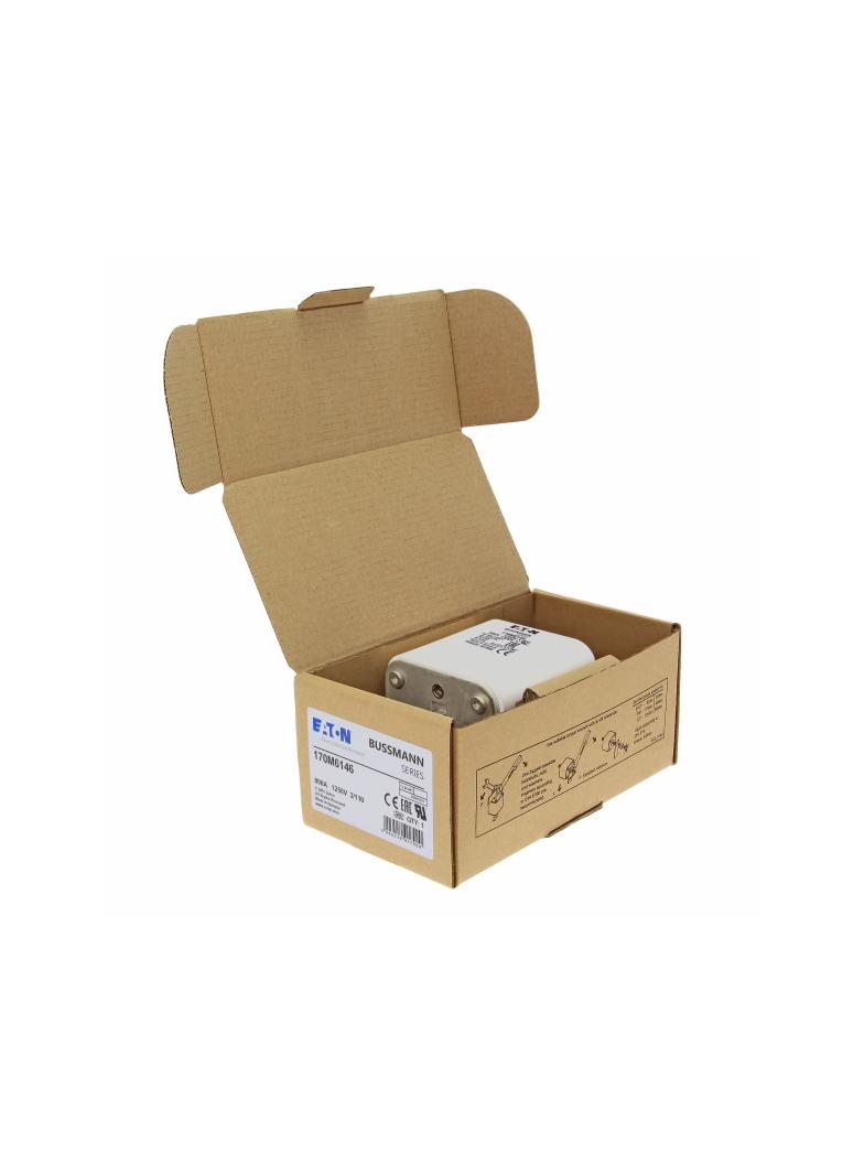 800A 1250V 3/110 aR INDICATOR FUSE Wkładka szybka 800A AC 1250V rozmiar 3 76x90x139 mm aR D 170M6146