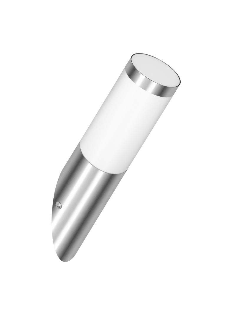 EDERA oprawa ogrodowa, E27, max. 15W, IP44, skos, stal nierdzewna