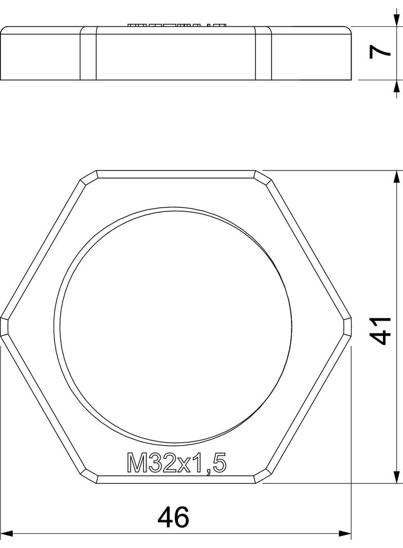 PRZECIWNAKRĘTKI M32X1,5 SR.SZ.