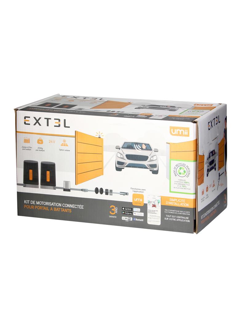 Napęd do bramy dwuskrzydłowej EXTEL 761005P, Wi-Fi, 250kg