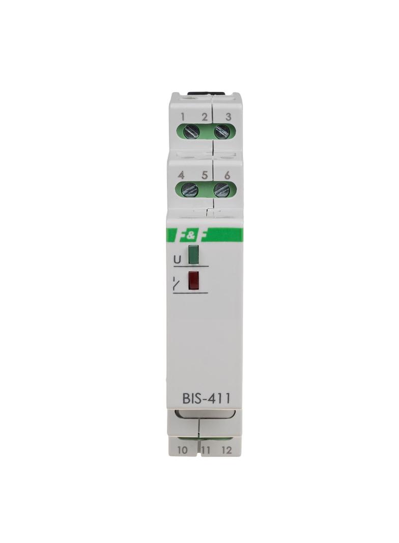 Przekaźnik bistabilny z pamięcią montaż na szynie DIN 230V BIS-411M F&F