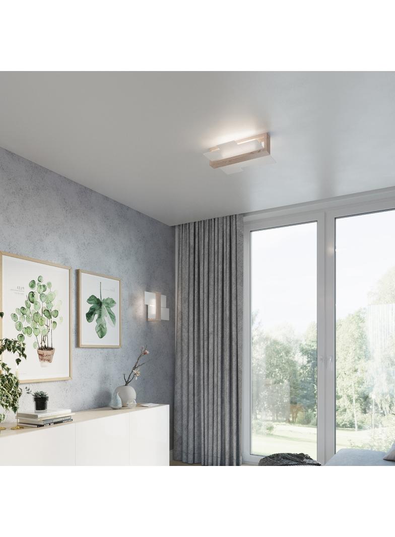 Sollux Plafon FENIKS 2 naturalne drewno SL.0076