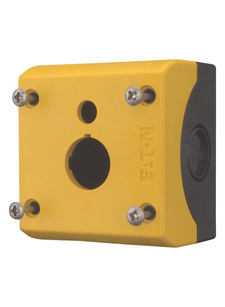 M22-IY1-XPV60 Obudowa natynkowa 1 otwór 22mm żółta - do M22-XPV… 167798 EATON