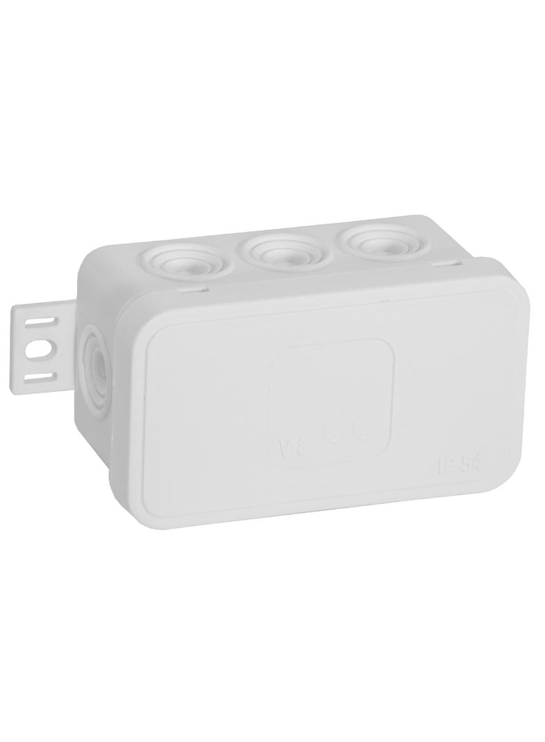 Puszka n/t CLICK IP54 8 przepustów kablowych 80x45x41mm biały 100 szt. OR-JB-13805/W/100 ORNO