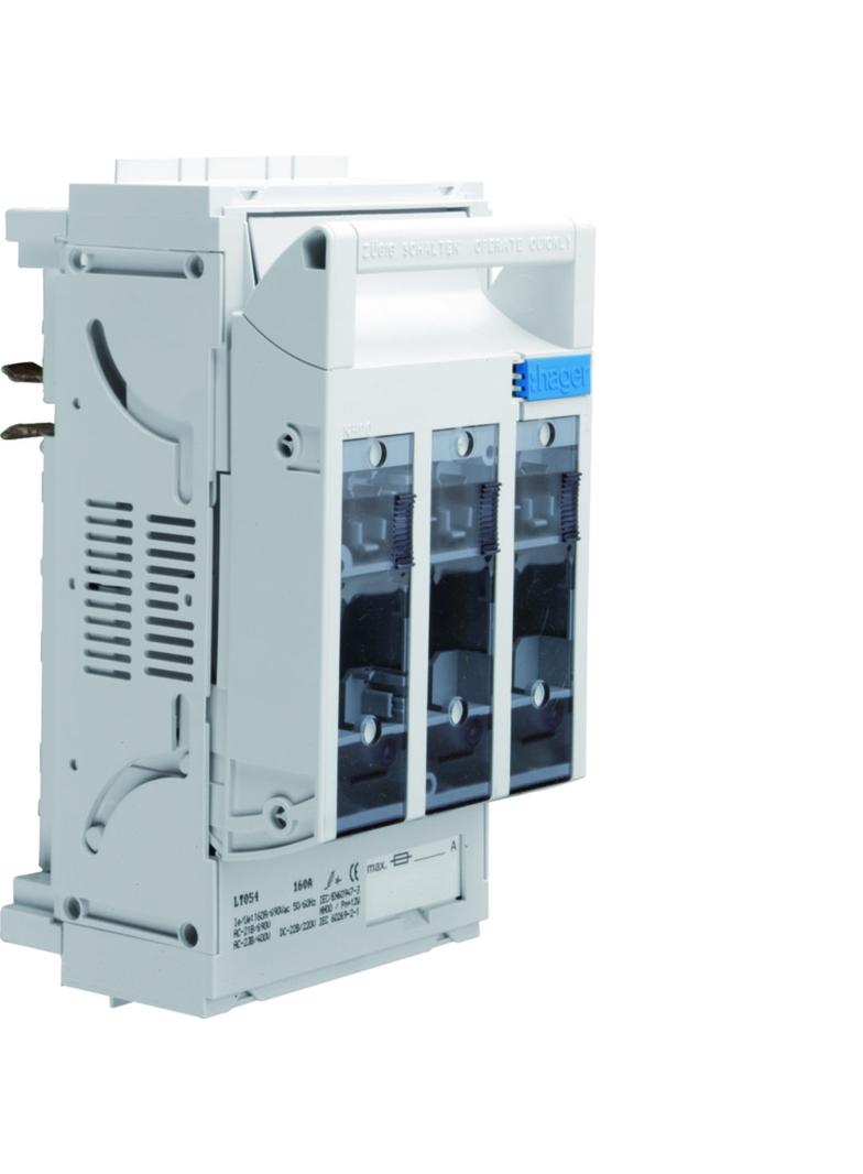 LT rozłącznik bezpiecznikowy NH00 3P 160A 690V AC LT054 HAGER