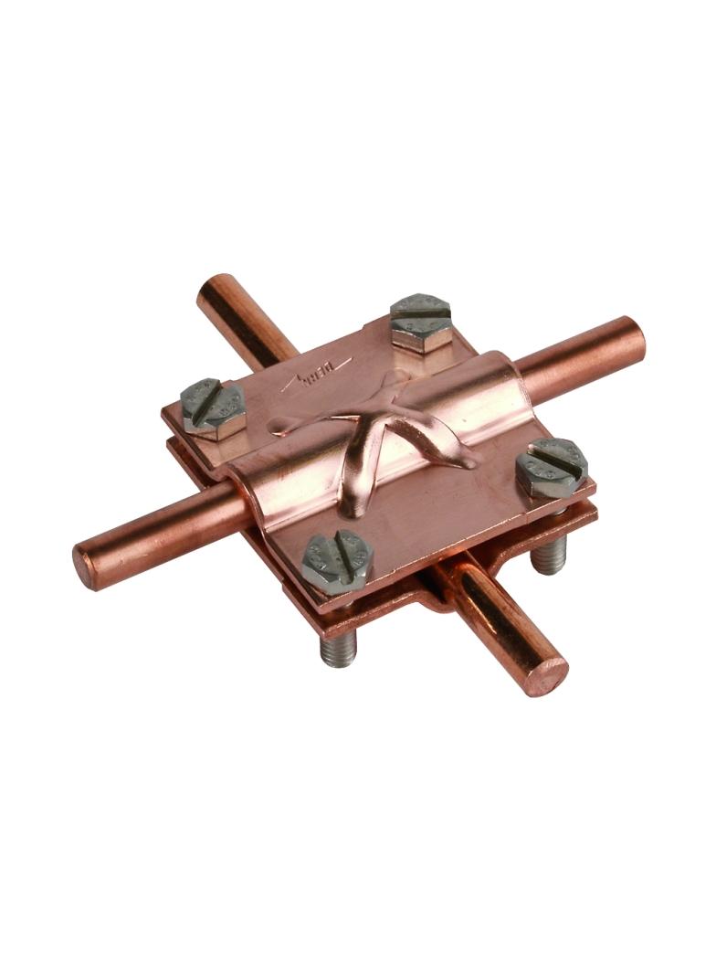 Zacisk krzyżowy bez przekładki, Cu