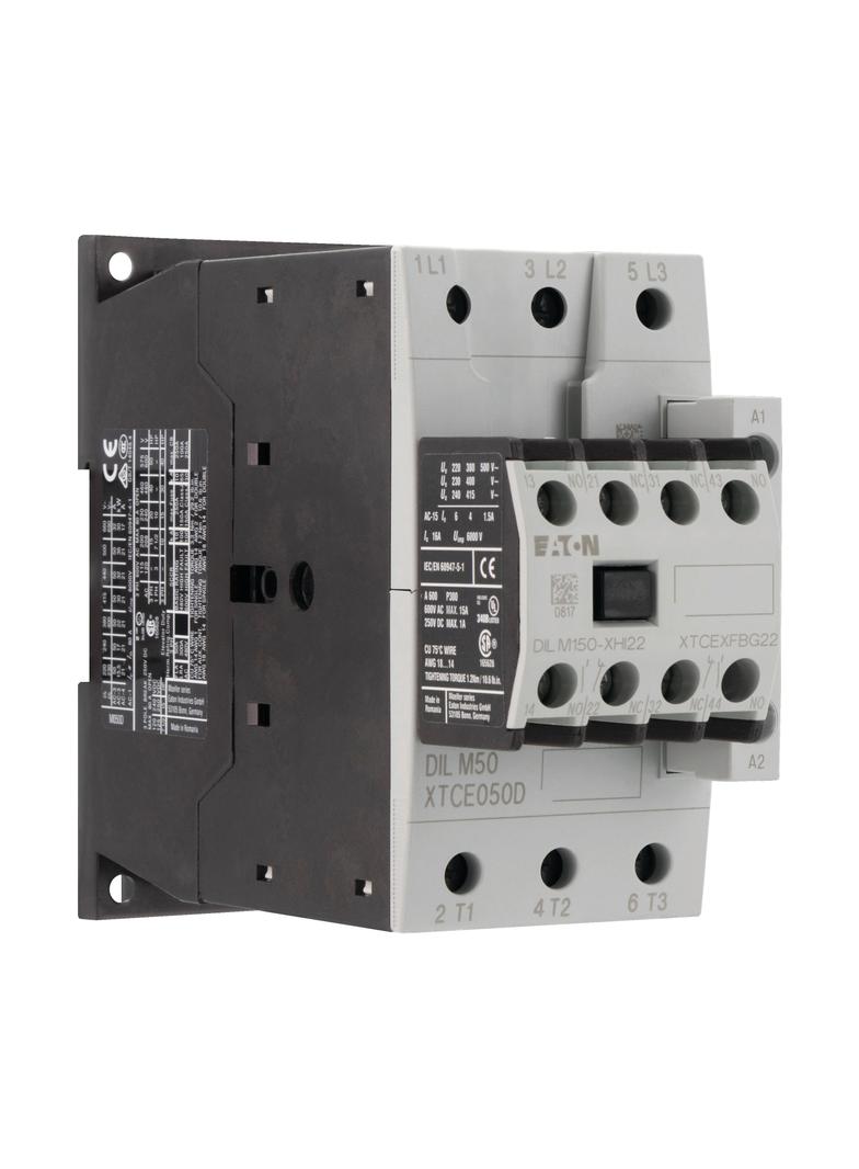 Stycznik mocy 50A 3P 230V AC 2Z 2R DILM50-22 (230V50HZ,240V60HZ) 277862 EATON