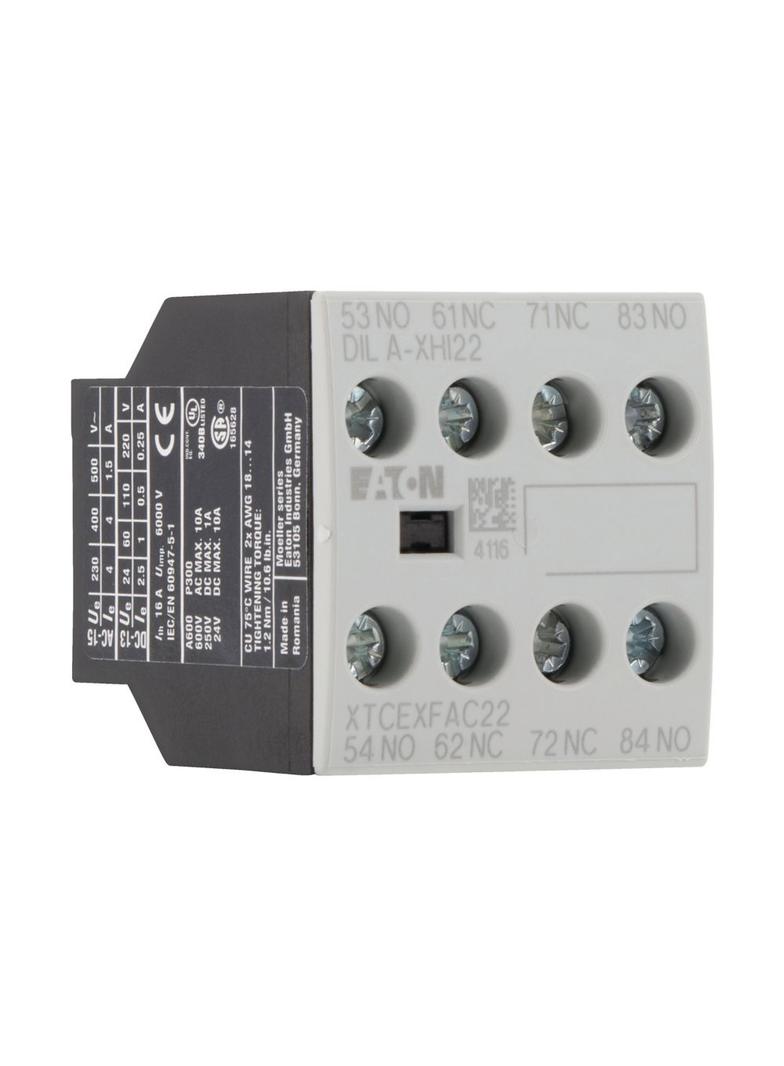 Styk pomocniczy 2Z 2R montaż czołowy DILA-XHI22 276426 EATON