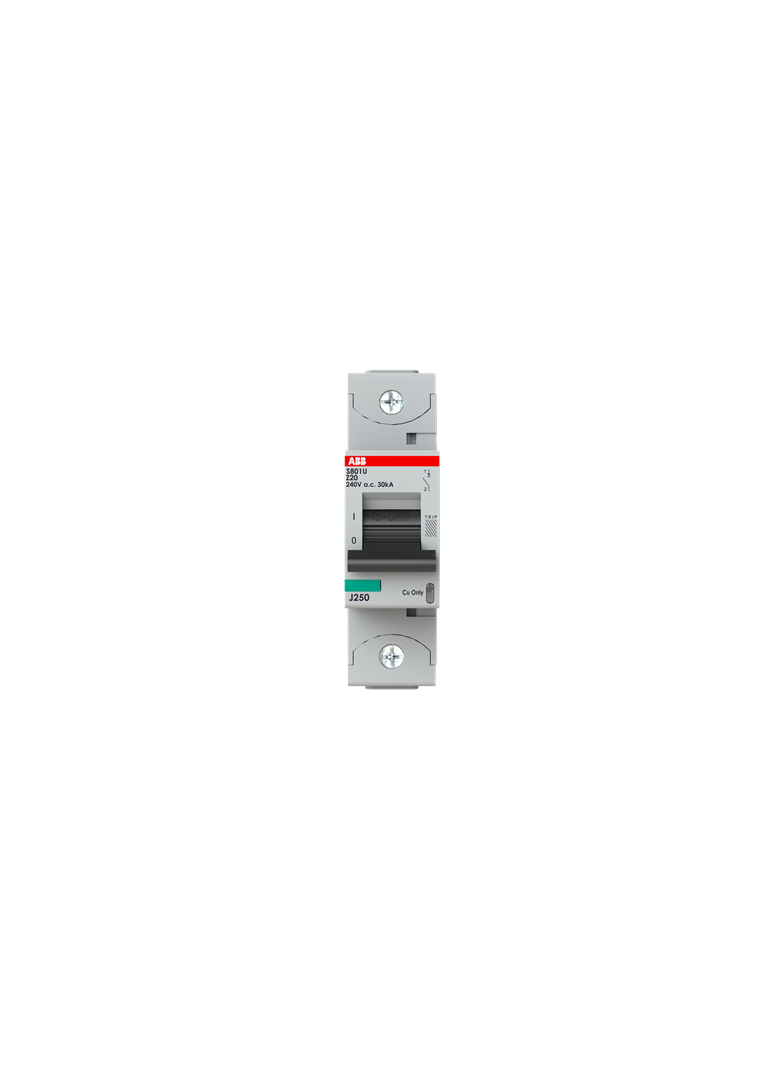 S801U-Z20 Wyłącznik nadprądowy 25kA 1P Z20A 2CCS881017R0205 ABB