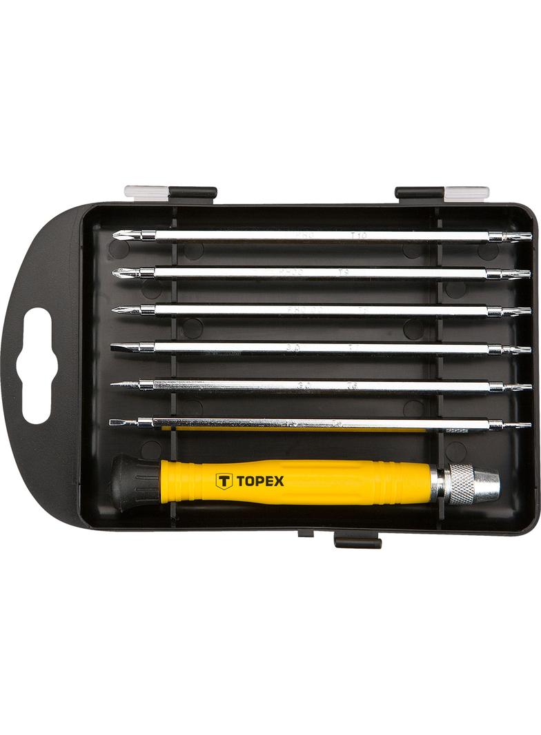 Wkrętaki precyzyjne, zestaw 7 szt.