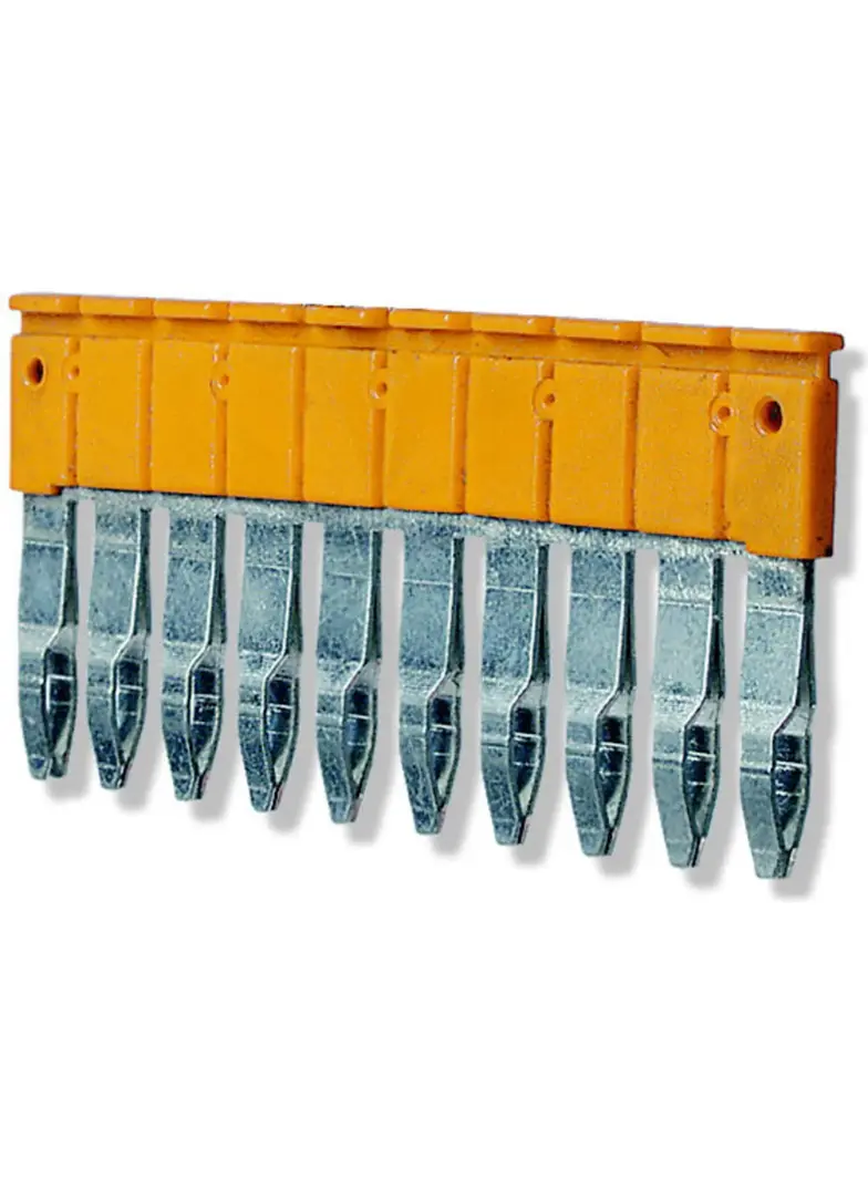 ZW10-2.5 ,  Zwieracz wtykowy, il. poł. 10, dla złączek: ZSG 1-2.5N, pomarańczowy