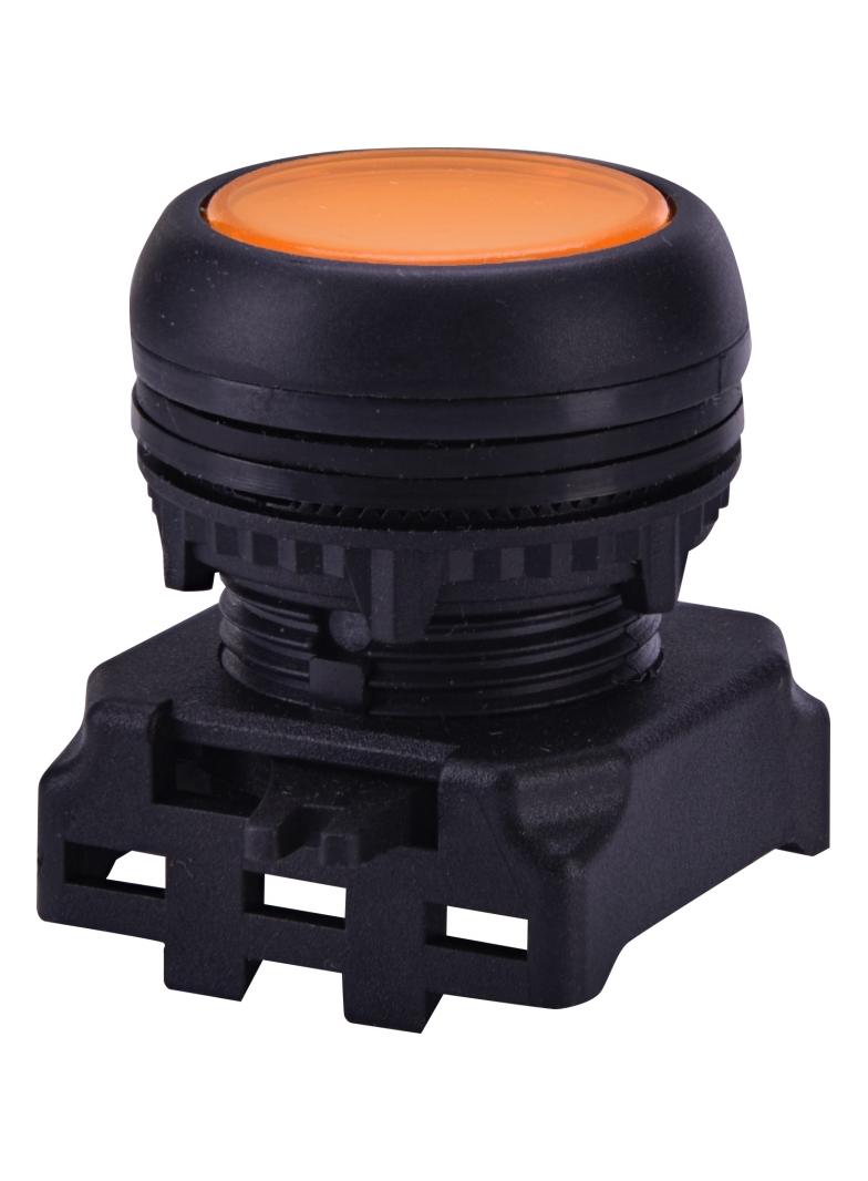 EGFI-A - Napęd z guzikiem krytym podświetlanym -Pomarańczowy