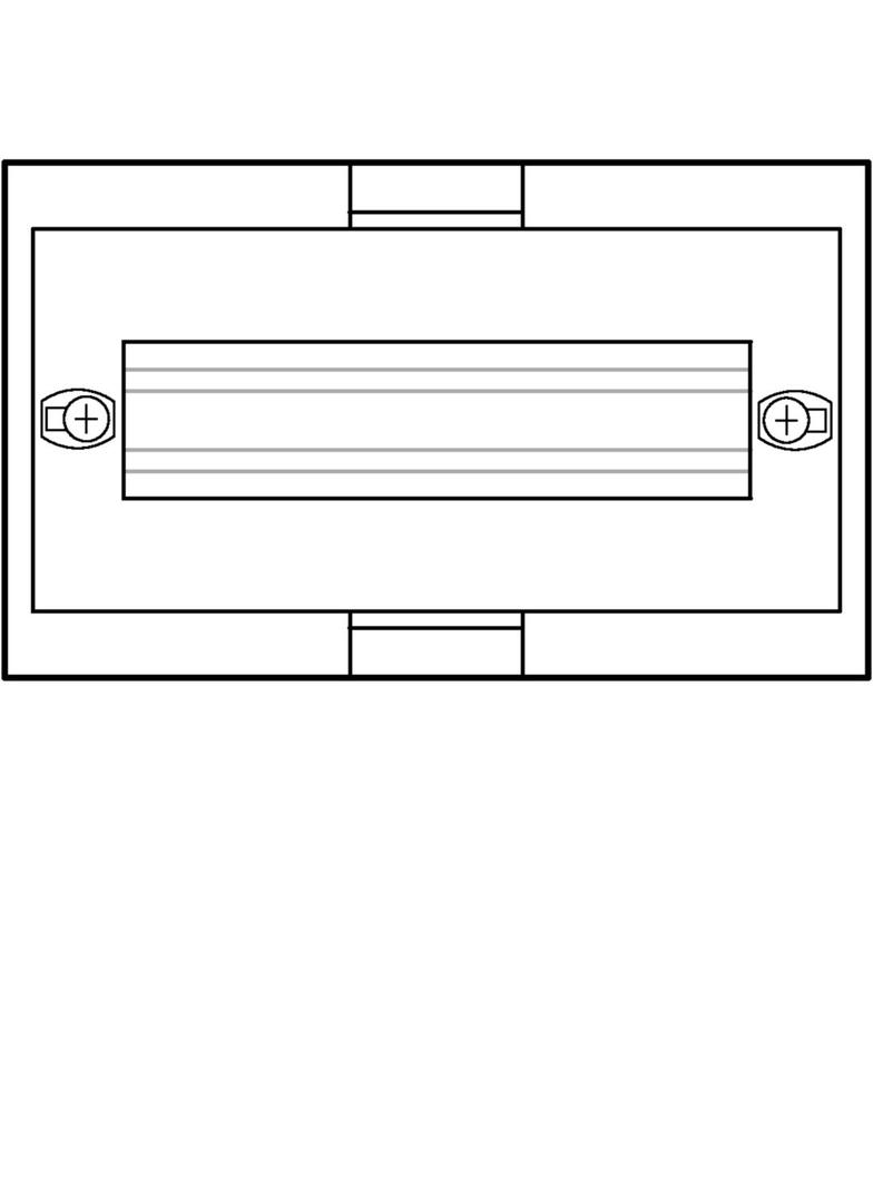 univers N Blok dla aparatów mod. mont. poz. z kan.do oprzew. 1x10M 150x250mm UD11B3 HAGER