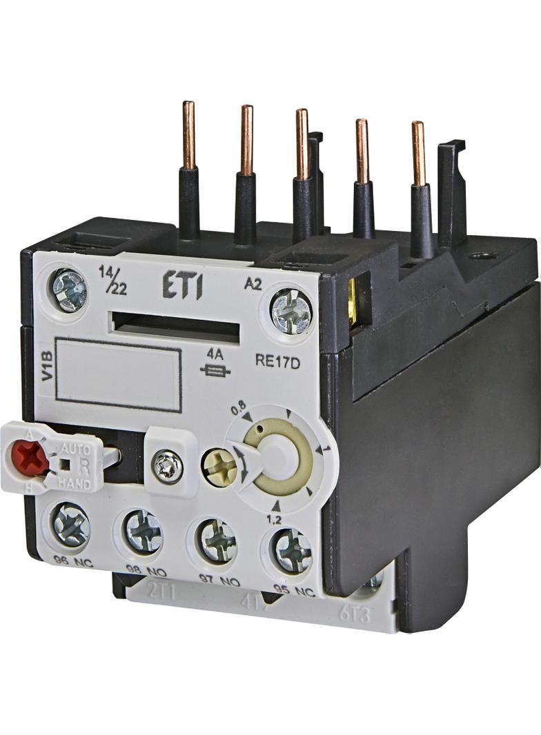Przekaźnik termiczny RE17D-1,2 0,8-1,2A 004641403 ETI