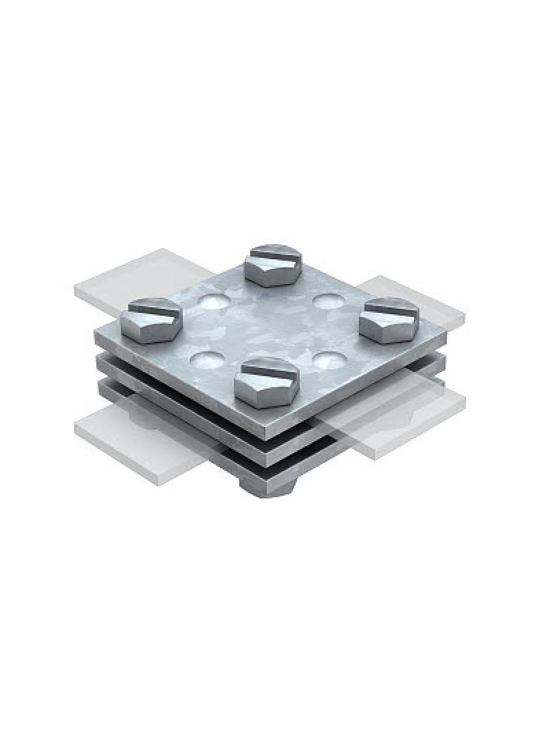 256/DIN 30, ZŁĄCZA KRZYŻOWE 30 MM Z PŁYT.