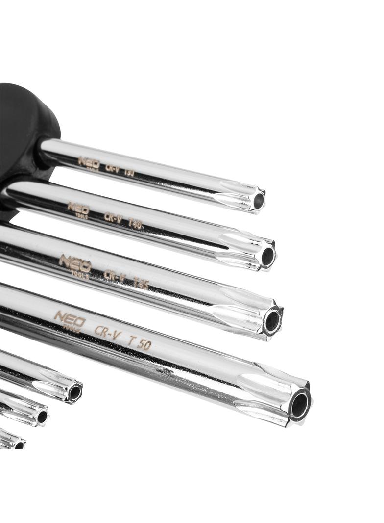 Klucze Torx, z magnesem, zestaw 9 szt.