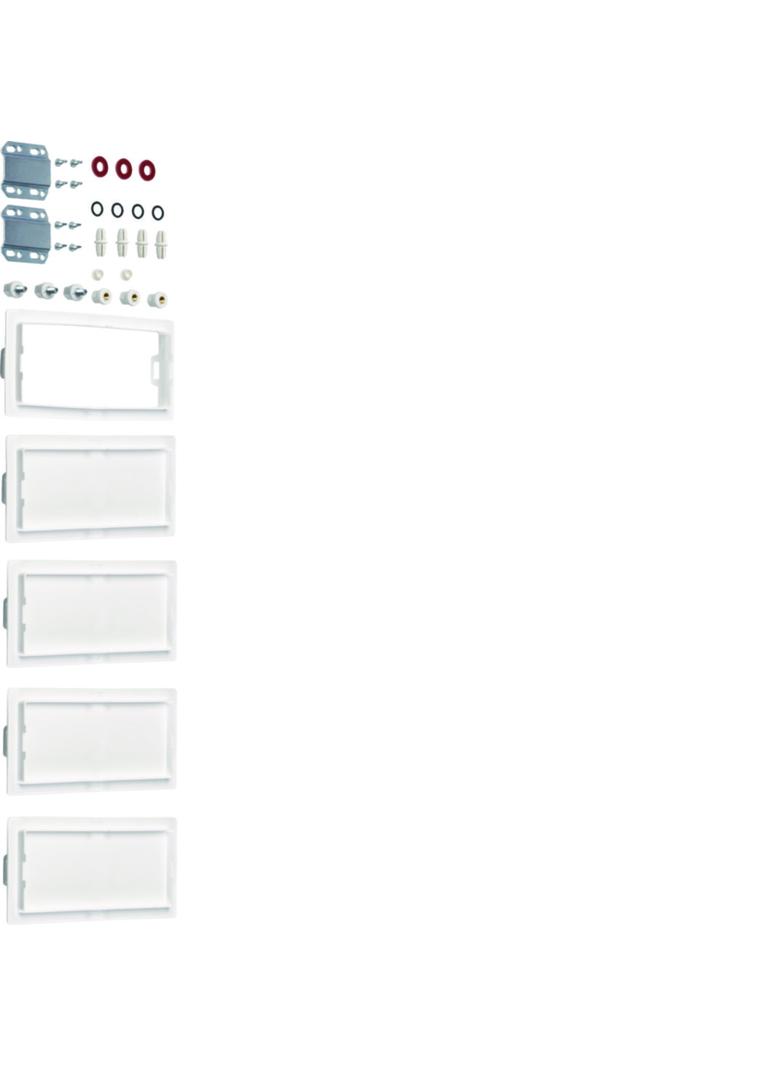 univers Zestaw łączeniowy do obudowy 5-pol. głębokość 160/205mm FZ445B HAGER