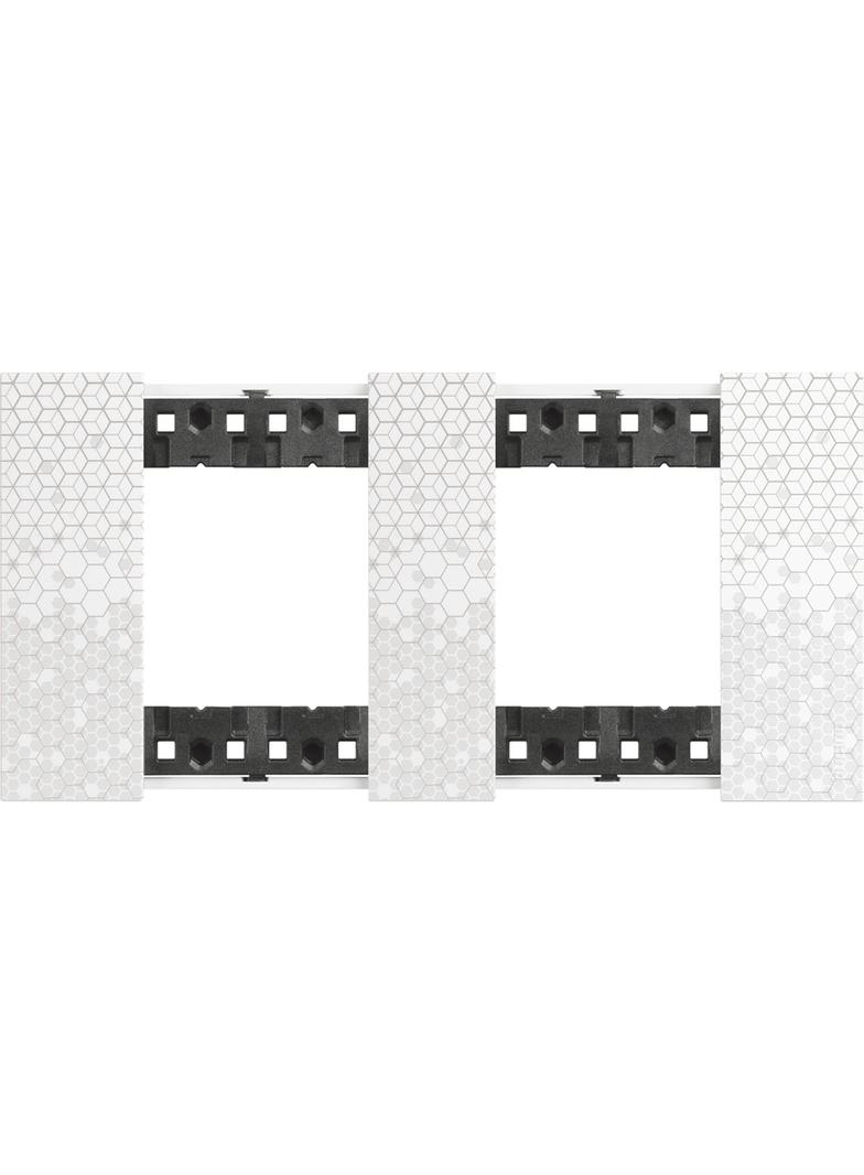 Living Now - Ramka 2x2 Moduły - Pixel Bticino KA4802M2MW LEGRAND