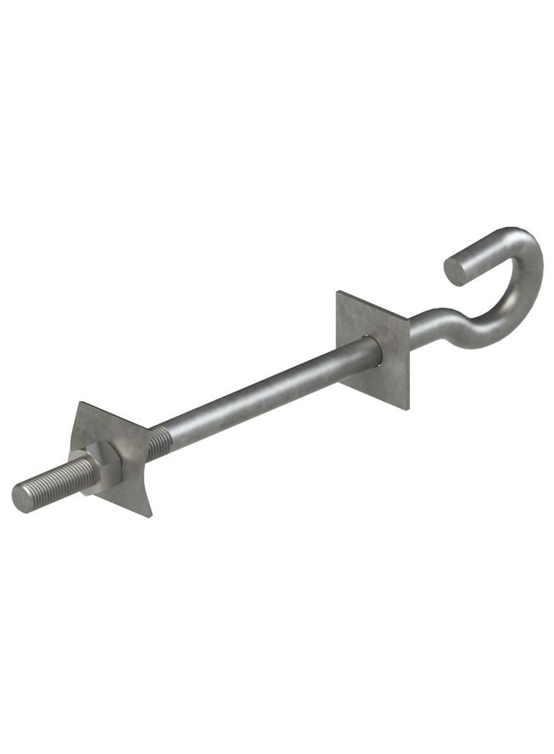 ŚRUBA HAKOWA M16 L280