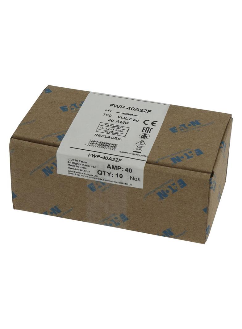 40AMP 700VAC 22 X 58MM FERRULE 40AMP 700VAC 22 X 58MM cylindryczna do półprzewodników FWP-40A22F EAT