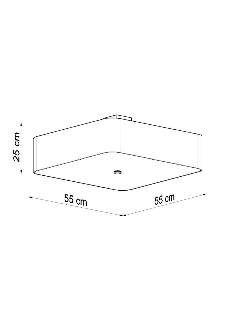 Sollux Plafon LOKKO 55 biały SL.0825