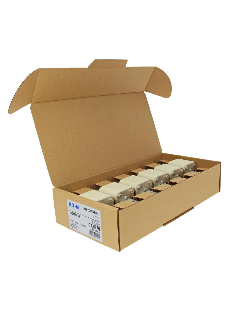 FUSE 50A 690V 1*FKE/78 AR UC Wkładka szybka 50A AC 690V rozmiar 1 45x59x110 mm aR I 170M3659 EATON