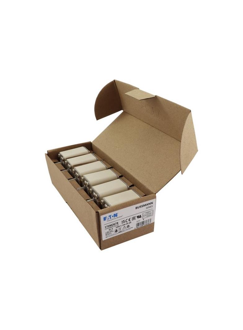50A 1000V aR DIN 00 TYPE T FUSE Wkładka szybka 50A AC 1000V DIN 00 aR DIN IEC nieizolowane 170M2678