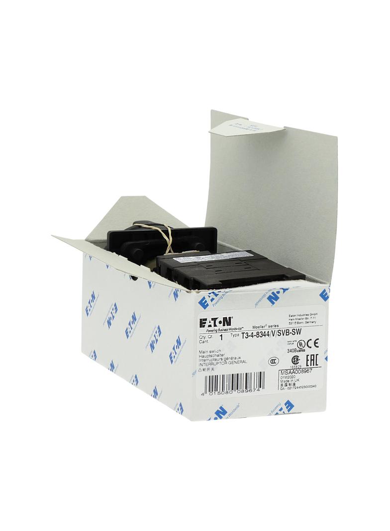 T3-4-8344/V/SVB-SW Łącznik krzywkowy 32A 13kW 008967 EATON