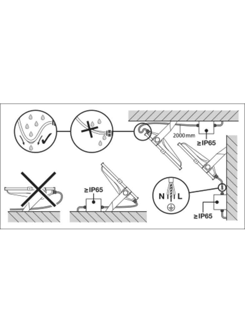 Naświetlacz FLOOD LED PERFORMANCE 290W 4000K SYM R30 black