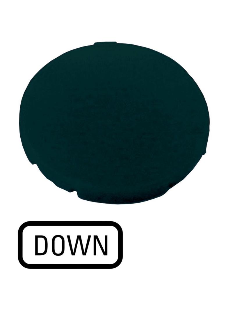 M22-XD-S-GB4 Soczewka przycisku 22mm płaska czarna z opisem /DOWN/ 218200 EATON