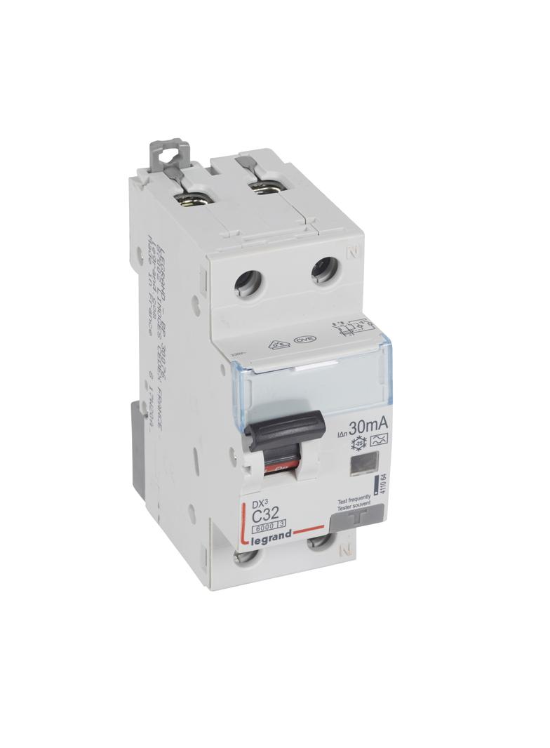 WYŁĄCZNIK RÓŻNICOWONADPRĄDOWY P 312 2P C 32A 30MA TYP A SERII DX3, Legrand