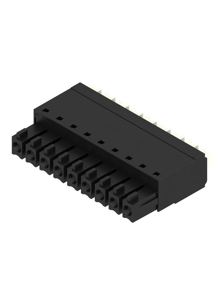 BCF 3.81/09/180 SN BK BX Wtyk PCB (złącze wiązki), listwa z gniazdami, 3.81 mm, Liczba biegunów: 9, PUSH IN, Złącze sprężynowe /50szt./ 1970040000 WEIDMÜLLER