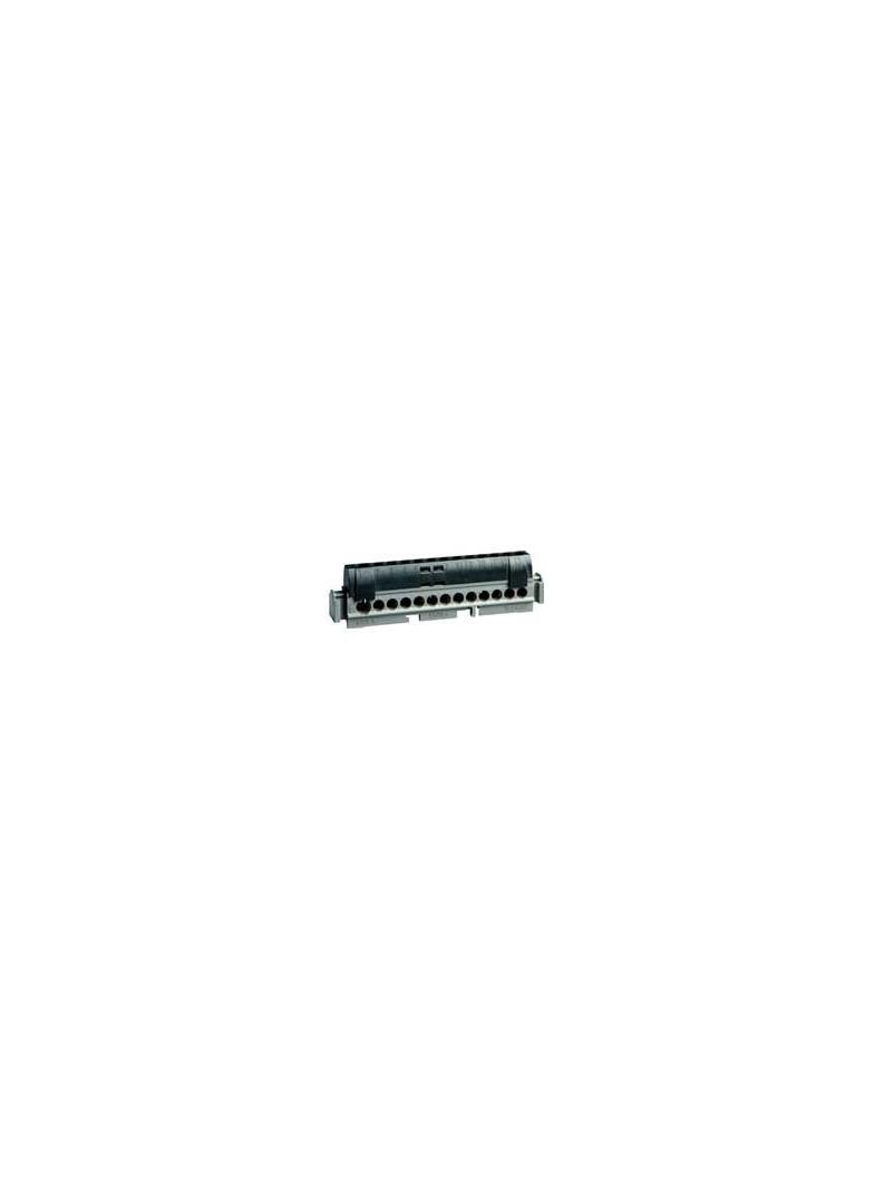 Listwa Przyłączowa 13-Otworów Czarna IP2X C13 1X6-25+12x1,5-16Mm2 004854 LEGRAND