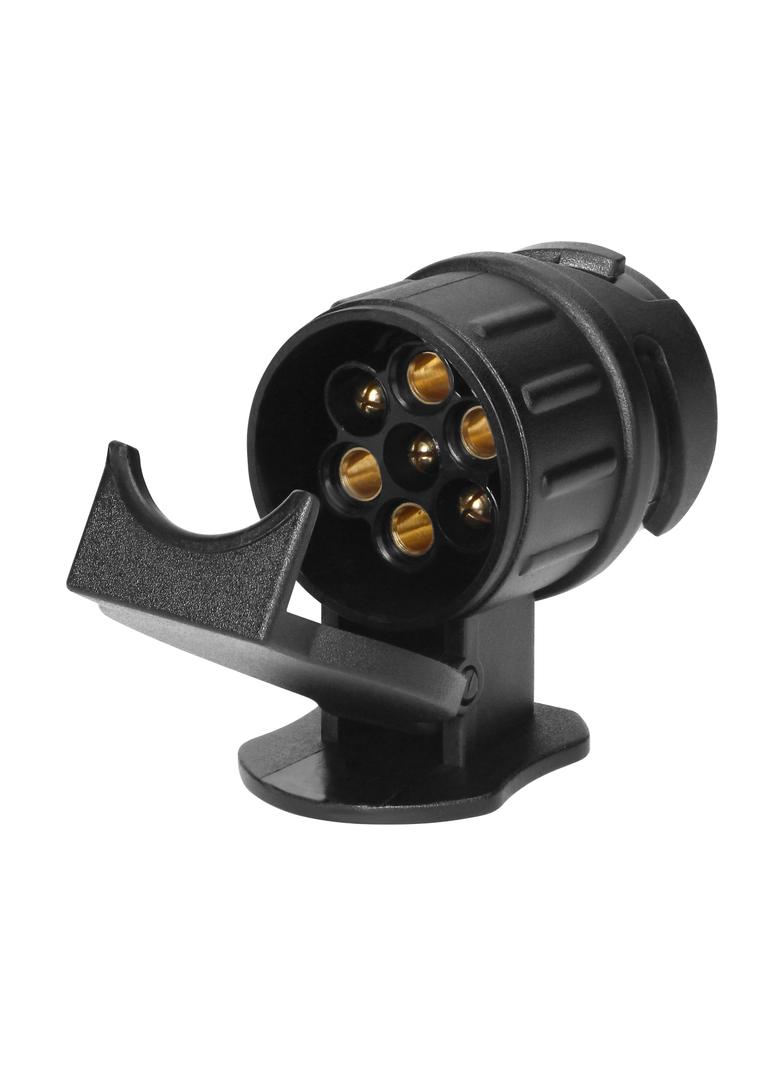 Adapter gniazda przyczepy,tworzywo 13/7-pin, 12/24V OR-AE-13229 ORNO