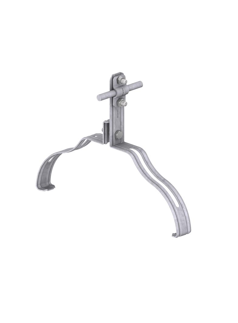 Uchwyt gąsior.prof. Z-śruba WZÓR 11 H=10 cm /OG/