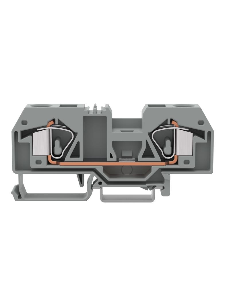 Złączka szynowa 2‑przewodowa 16mm2 szara 283‑901 WAGO