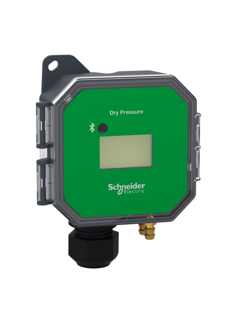 EPP301LCD, przetwornik różnicy ciśnień i prędkości, panelowy, 25…250 Pa, 2,5…15 m/s, 0-10V/4-20mA, w