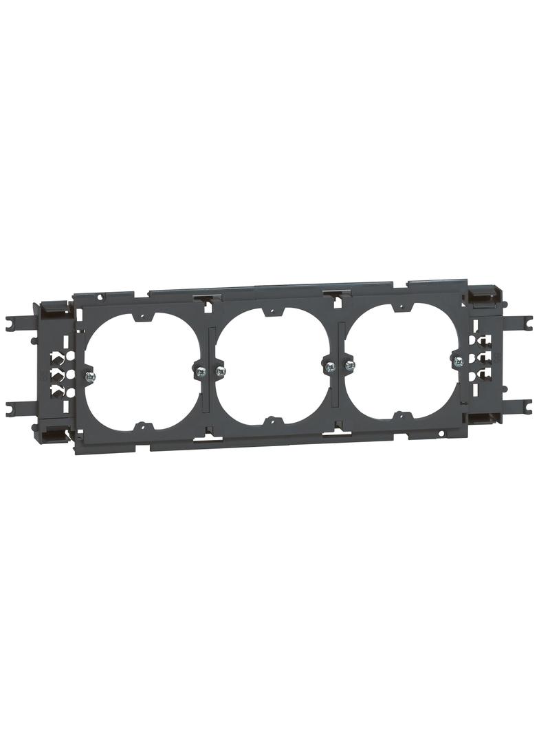 Uchwyt Do Montażu Osprzętu Dlp 3 Mechanizmy 60Mm Pokrywa 85Mm Aluminiowy /5 Szt./ 011169 LEGRAND