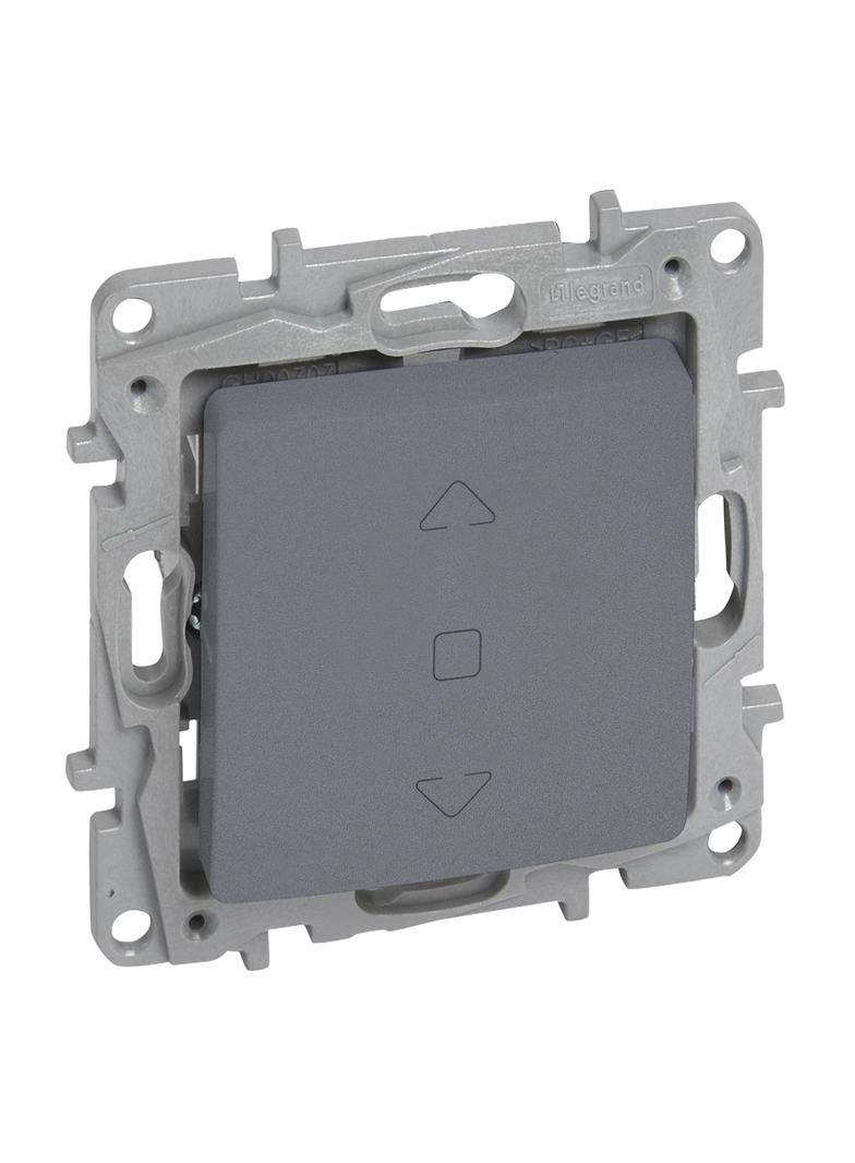 Niloe Selection - Łącznik Do Bezpośreniego Sterowania Roletami 10 Ax Stal 762311 LEGRAND