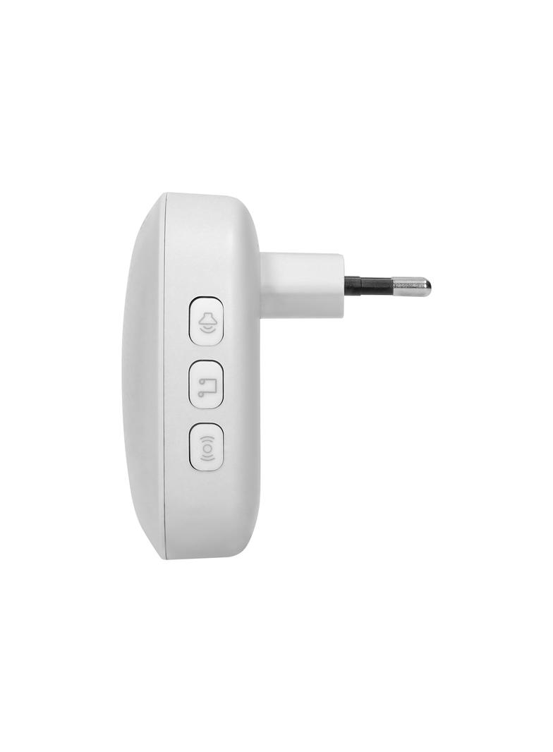 Dzwonek bezprzewodowy PRESSO AC z przyciskiem kinetycznym learning system 36 dźwięków DB-1 ORNO