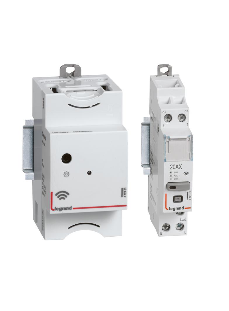 ZESTAW: STYCZNIK MODUŁOWY CONNECTED CX3 WITH NETATMO + BRAMA MODUŁOWA ZIGBEE-WIFI EMDX3 WITH NETATMO