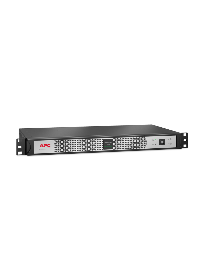 APC Smart UPS SCL, 500VA/400W, z akumulatorem litowo-jonowym, montaż w szafie rack, 1U, 230V, 4x gni