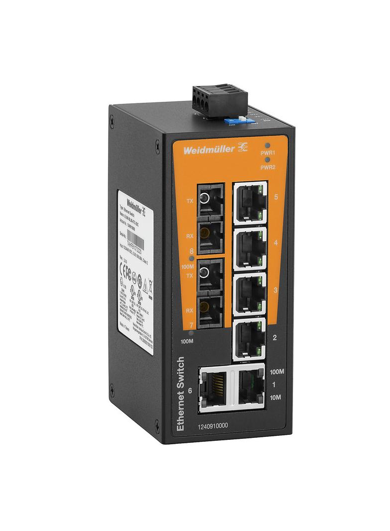 IE-SW-BL08-6TX-2SCS Przełącznik sieciowy (switch) WEIDMULLER