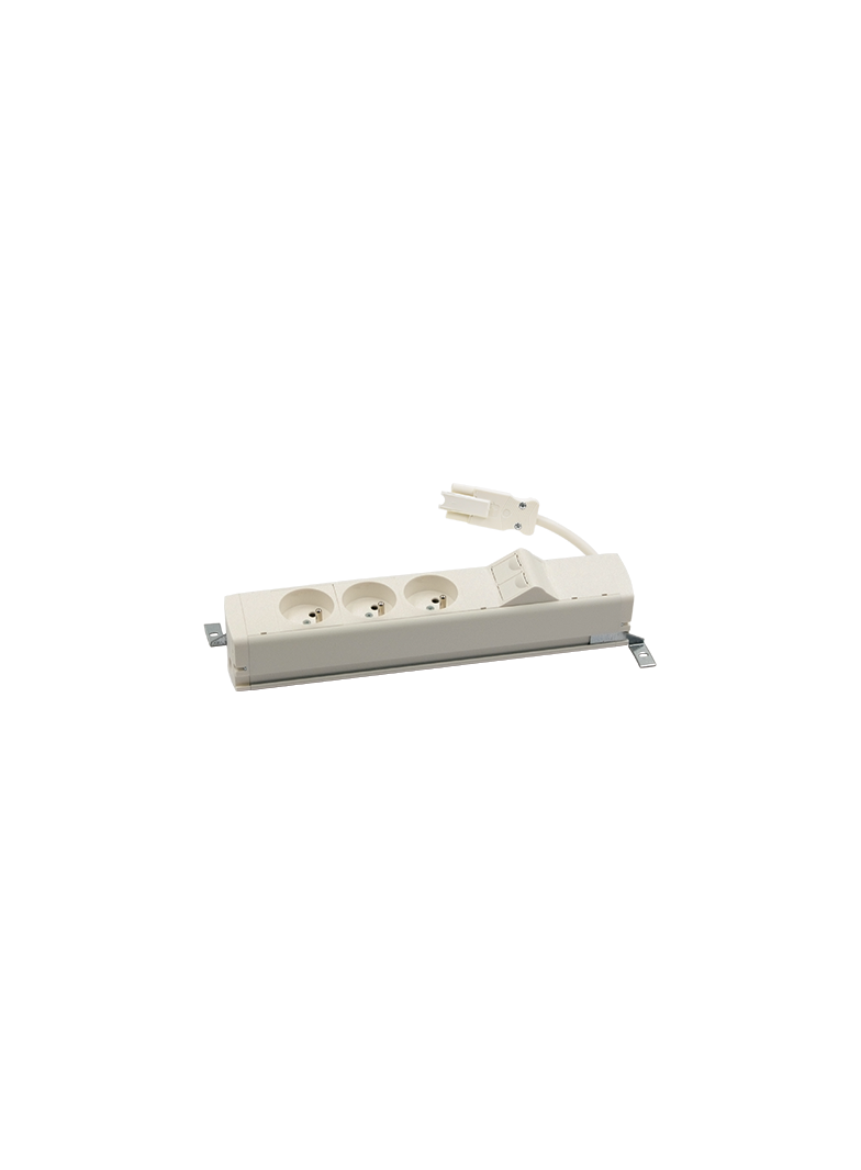 Simon 480 TS48-110E300K0-33 Listwa standardowa 3 gn. typ E i płytka 2xRJ45 keystone złącze w układz 48110E300K00000-33 KONTAKT
