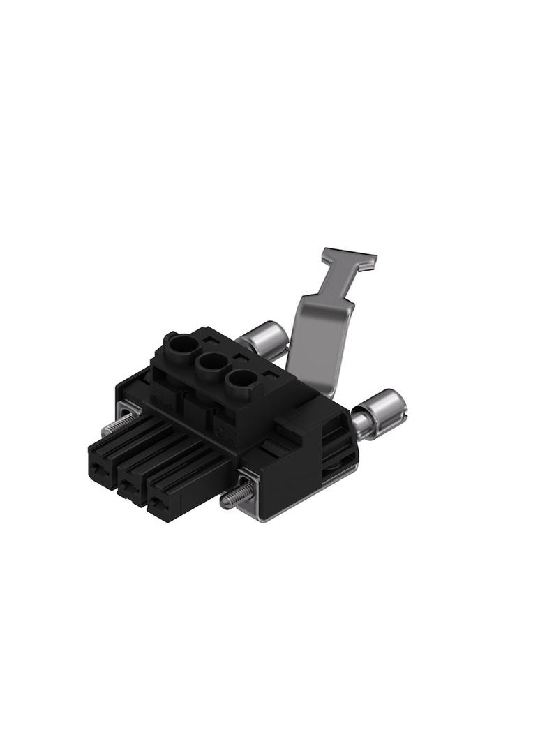 BVZ 7.62HP/03/180RSH150 SN BK BX Złącze kablowe do płytek drukowanych /50szt./ WEIDMULLER